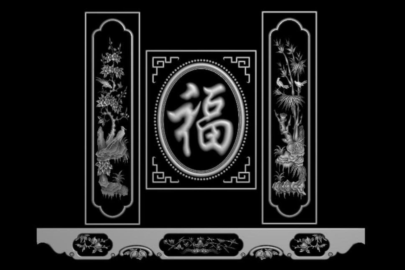 TRỌN BỘ MẪU TỦ THỜ MAI TRÚC